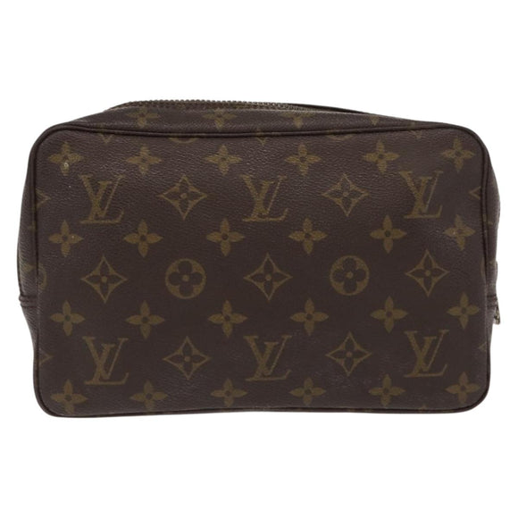 LOUIS VUITTON Monogram Trousse Toilette 23 Clutch Bag M47524 LV Auth 151950