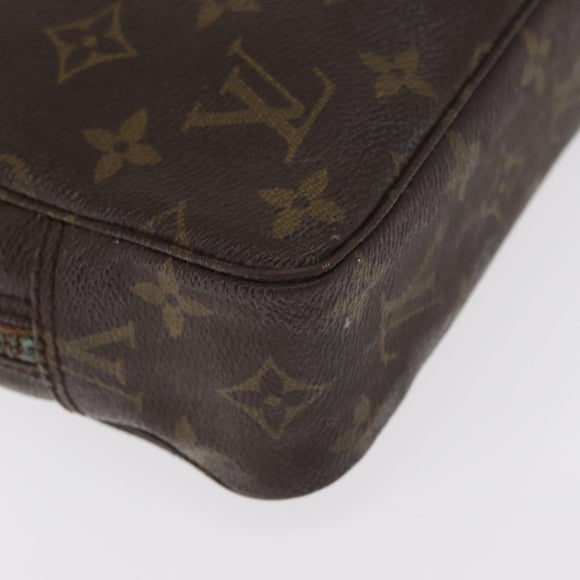 LOUIS VUITTON Monogram Trousse Toilette 23 Clutch Bag M47524 LV Auth 151950