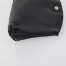 Christian Dior Fendi Honeycomb Zucchino Clutch Bag 2 Set Black Beige Auth 151954-11