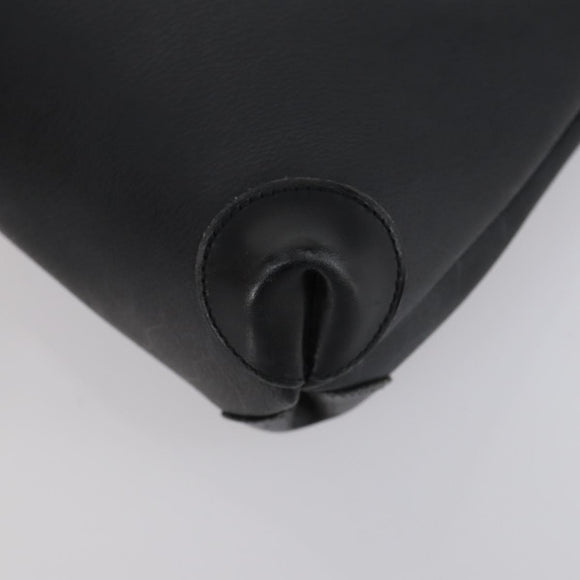 Christian Dior Fendi Honeycomb Zucchino Clutch Bag 2 Set Black Beige Auth 151954