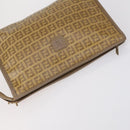 Christian Dior Fendi Honeycomb Zucchino Clutch Bag 2 Set Black Beige Auth 151954-5