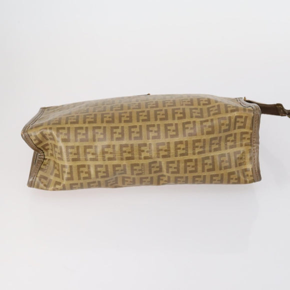 Christian Dior Fendi Honeycomb Zucchino Clutch Bag 2 Set Black Beige Auth 151954