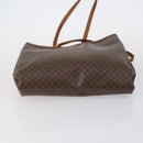 CELINE Macadam Canvas Shoulder Bag PVC Leather 5 Set Brown Auth 151955-5