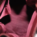 CARTIER Must Line Shoulder Bag Leather Bordeaux Gold Auth 151956-12