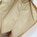 MCM Logogram Vicetos Clutch Bag PVC Leather 2 Set Brown Auth 151960-9