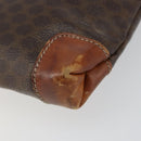 CELINE Macadam Canvas Tote Bag PVC Brown Auth 151961-10