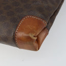 CELINE Macadam Canvas Tote Bag PVC Brown Auth 151961-12