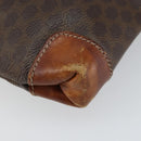 CELINE Macadam Canvas Tote Bag PVC Brown Auth 151961-13