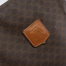CELINE Macadam Canvas Tote Bag PVC Brown Auth 151961-14