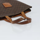 CELINE Macadam Canvas Tote Bag PVC Brown Auth 151961-7