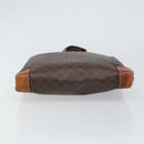 CELINE Macadam Canvas Tote Bag PVC Brown Auth 151961-9