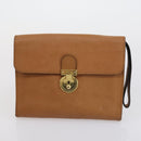 Salvatore Ferragamo Shoulder Bag Leather 2 Set Beige Auth 151962-10