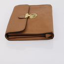 Salvatore Ferragamo Shoulder Bag Leather 2 Set Beige Auth 151962-16