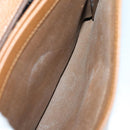 Salvatore Ferragamo Shoulder Bag Leather 2 Set Beige Auth 151962-17