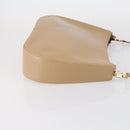 Salvatore Ferragamo Shoulder Bag Leather 2 Set Beige Auth 151962-4