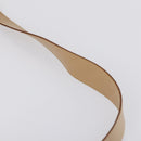 Salvatore Ferragamo Shoulder Bag Leather 2 Set Beige Auth 151962-6