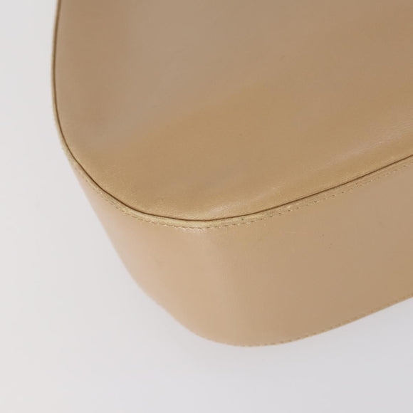 Salvatore Ferragamo Shoulder Bag Leather 2 Set Beige Auth 151962