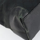 GUCCI GG Canvas Tote Bag Black 33890 Auth 151963-14
