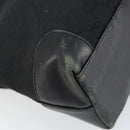 GUCCI GG Canvas Tote Bag Black 33890 Auth 151963-16