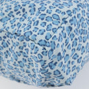 BOTTEGA VENETA Hand Bag Nylon Blue Auth 151964-10