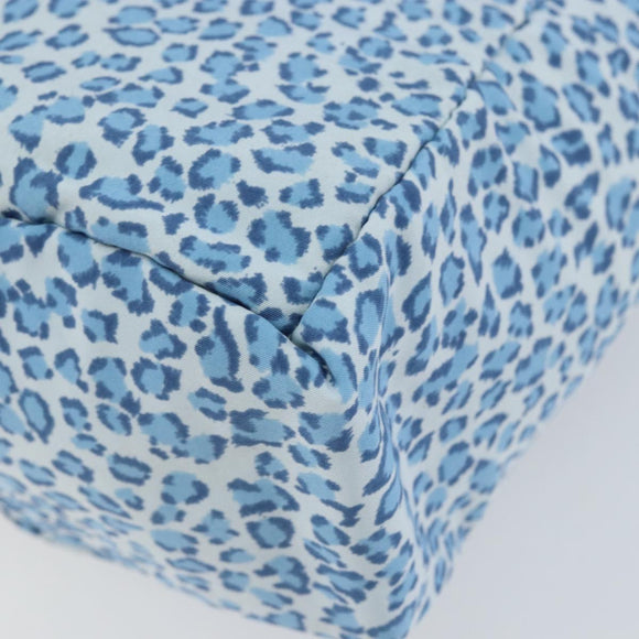 BOTTEGA VENETA Hand Bag Nylon Blue Auth 151964