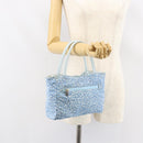 BOTTEGA VENETA Hand Bag Nylon Blue Auth 151964-22