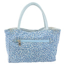 BOTTEGA VENETA Hand Bag Nylon Blue Auth 151964-13