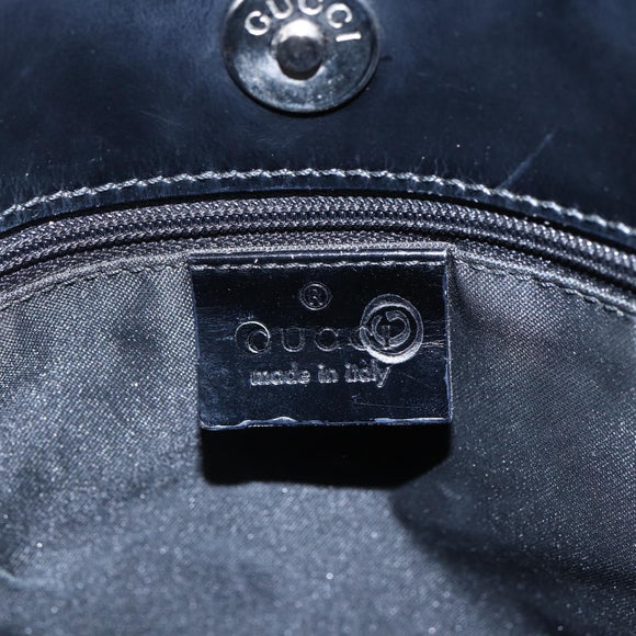 GUCCI GG Canvas Shoulder Bag Outlet Black 001 3166 1705 Auth 151965