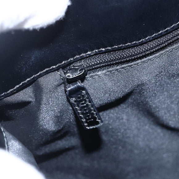 GUCCI GG Canvas Shoulder Bag Outlet Black 001 3166 1705 Auth 151965