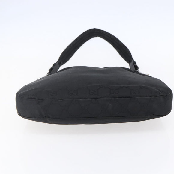 GUCCI GG Canvas Shoulder Bag Outlet Black 001 3166 1705 Auth 151965