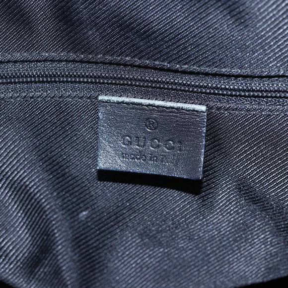 GUCCI GG Canvas Tote Bag Black 002 1121 1669 Auth 151968
