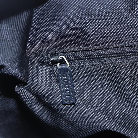 GUCCI GG Canvas Tote Bag Black 002 1121 1669 Auth 151968