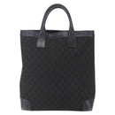 GUCCI GG Canvas Tote Bag Black 002 1121 1669 Auth 151968-2