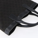 GUCCI GG Canvas Tote Bag Black 002 1121 1669 Auth 151968-6