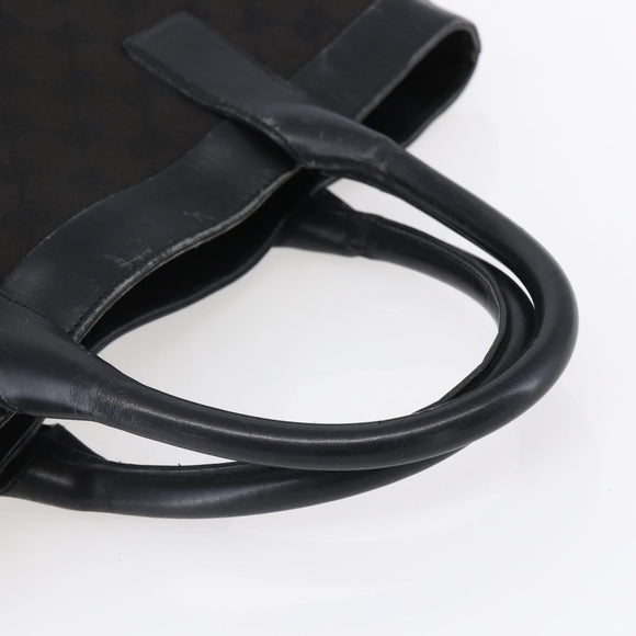 GUCCI GG Canvas Tote Bag Black 002 1121 1669 Auth 151968