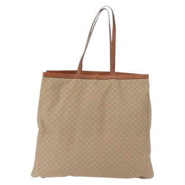 CELINE Macadam Canvas Tote Bag PVC Beige Auth 151976 - 0