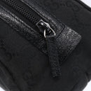 GUCCI GG Canvas Hand Bag Black 124542 Auth 151977-10