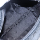 GUCCI GG Canvas Hand Bag Black 124542 Auth 151977-11