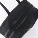 GUCCI GG Canvas Hand Bag Black 124542 Auth 151977-6