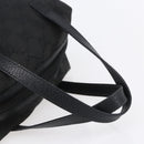 GUCCI GG Canvas Hand Bag Black 124542 Auth 151977-7
