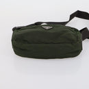 PRADA Shoulder Bag Nylon Patent 4 Set Pink Beige Navy Auth 151978-24