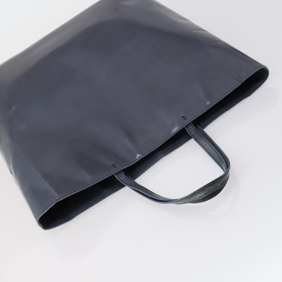 PRADA Shoulder Bag Nylon Patent 4 Set Pink Beige Navy Auth 151978