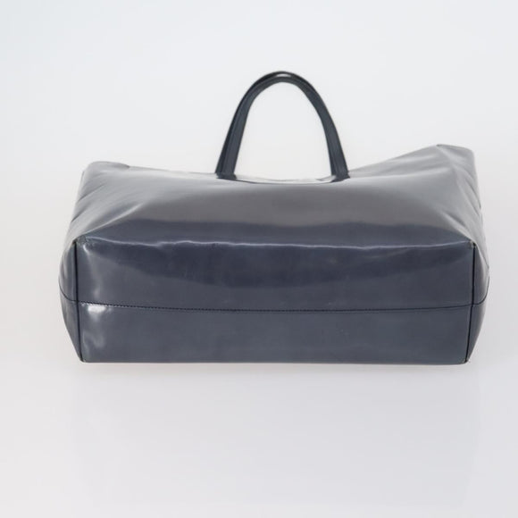 PRADA Shoulder Bag Nylon Patent 4 Set Pink Beige Navy Auth 151978