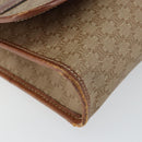 CELINE Macadam Canvas Shoulder Bag PVC Beige Auth 151980-14