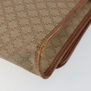 CELINE Macadam Canvas Shoulder Bag PVC Beige Auth 151980-15