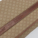 CELINE Macadam Canvas Shoulder Bag PVC Beige Auth 151980-17
