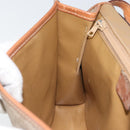 CELINE Macadam Canvas Shoulder Bag PVC Beige Auth 151980-20