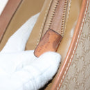 CELINE Macadam Canvas Shoulder Bag PVC Beige Auth 151980-12