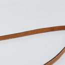 CELINE Macadam Canvas Shoulder Bag PVC Beige Auth 151980-8