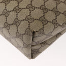 GUCCI GG Supreme Web Sherry Line Tote Bag PVC Beige 39 02 003 Auth 151982-16